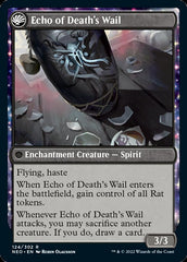 Tribute to Horobi // Echo of Death's Wail [Kamigawa: Neon Dynasty] | Webway Games