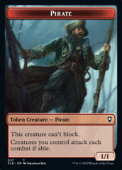 Pirate // Goblin Double-Sided Token [Commander Legends: Battle for Baldur's Gate Tokens] | Webway Games