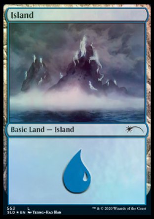 Island (Spirits) (553) [Secret Lair Drop Promos] | Webway Games