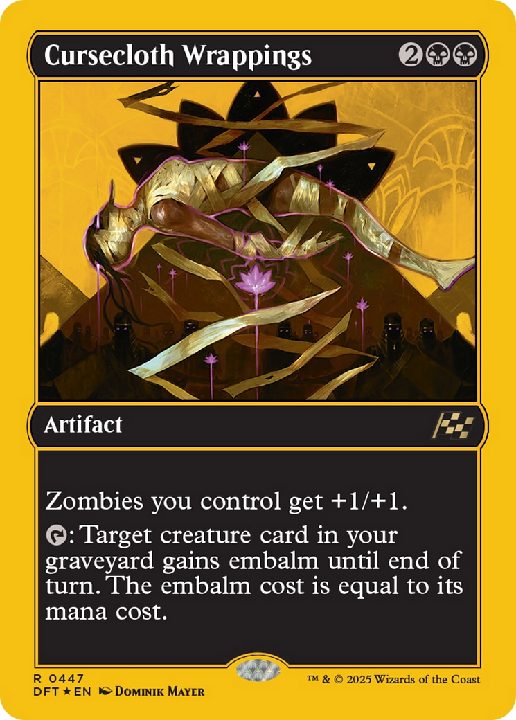 Cursecloth Wrappings (First-Place Foil) [Aetherdrift] | Webway Games