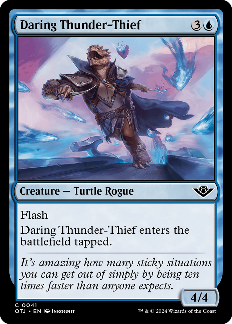 Daring Thunder-Thief [Outlaws of Thunder Junction] | Webway Games