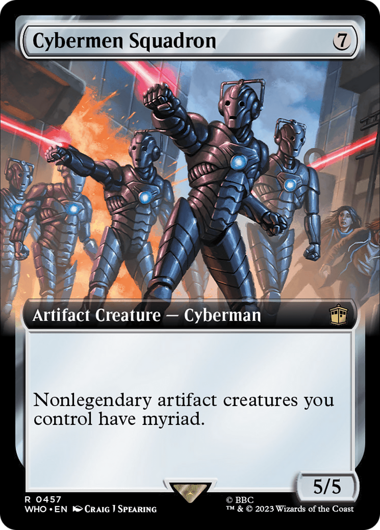 Cybermen Squadron (Extended Art) [Doctor Who] | Webway Games