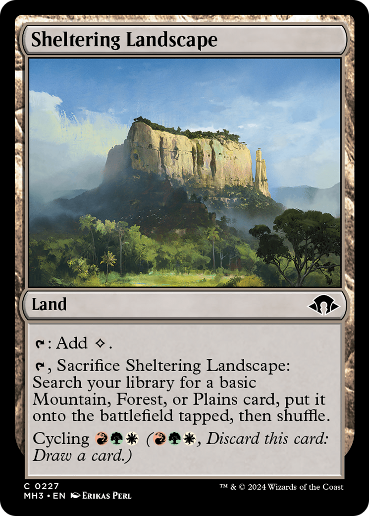 Sheltering Landscape [Modern Horizons 3] | Webway Games