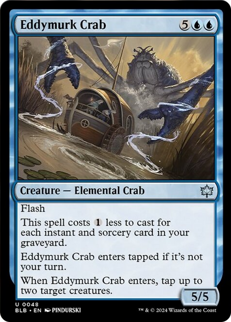 Eddymurk Crab [Bloomburrow] | Webway Games