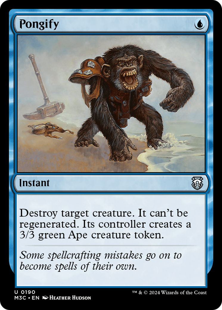 Pongify (Ripple Foil) [Modern Horizons 3 Commander] | Webway Games