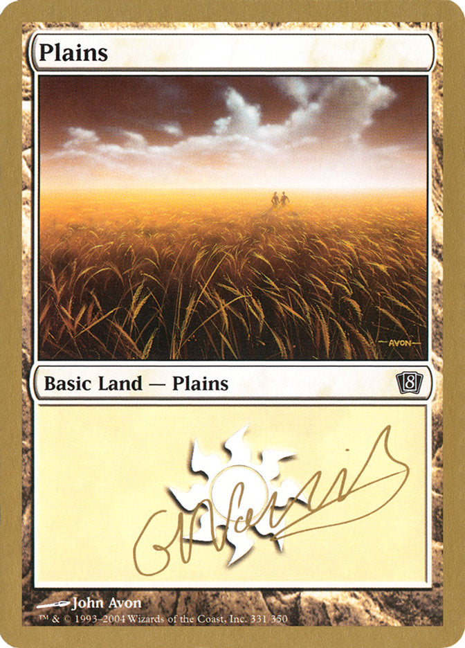 Plains (gn331) (Gabriel Nassif) [World Championship Decks 2004] | Webway Games