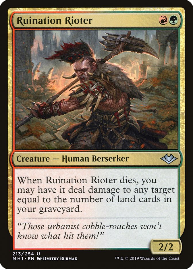 Ruination Rioter [Modern Horizons] | Webway Games