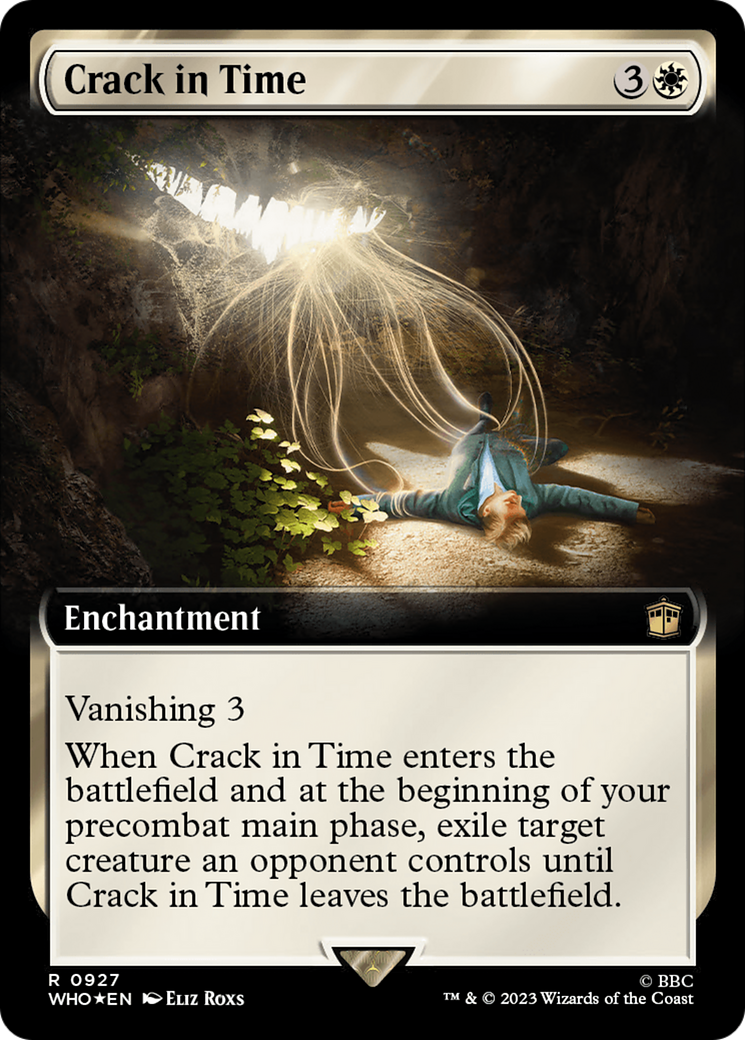 Crack in Time (Extended Art) (Surge Foil) [Doctor Who] | Webway Games
