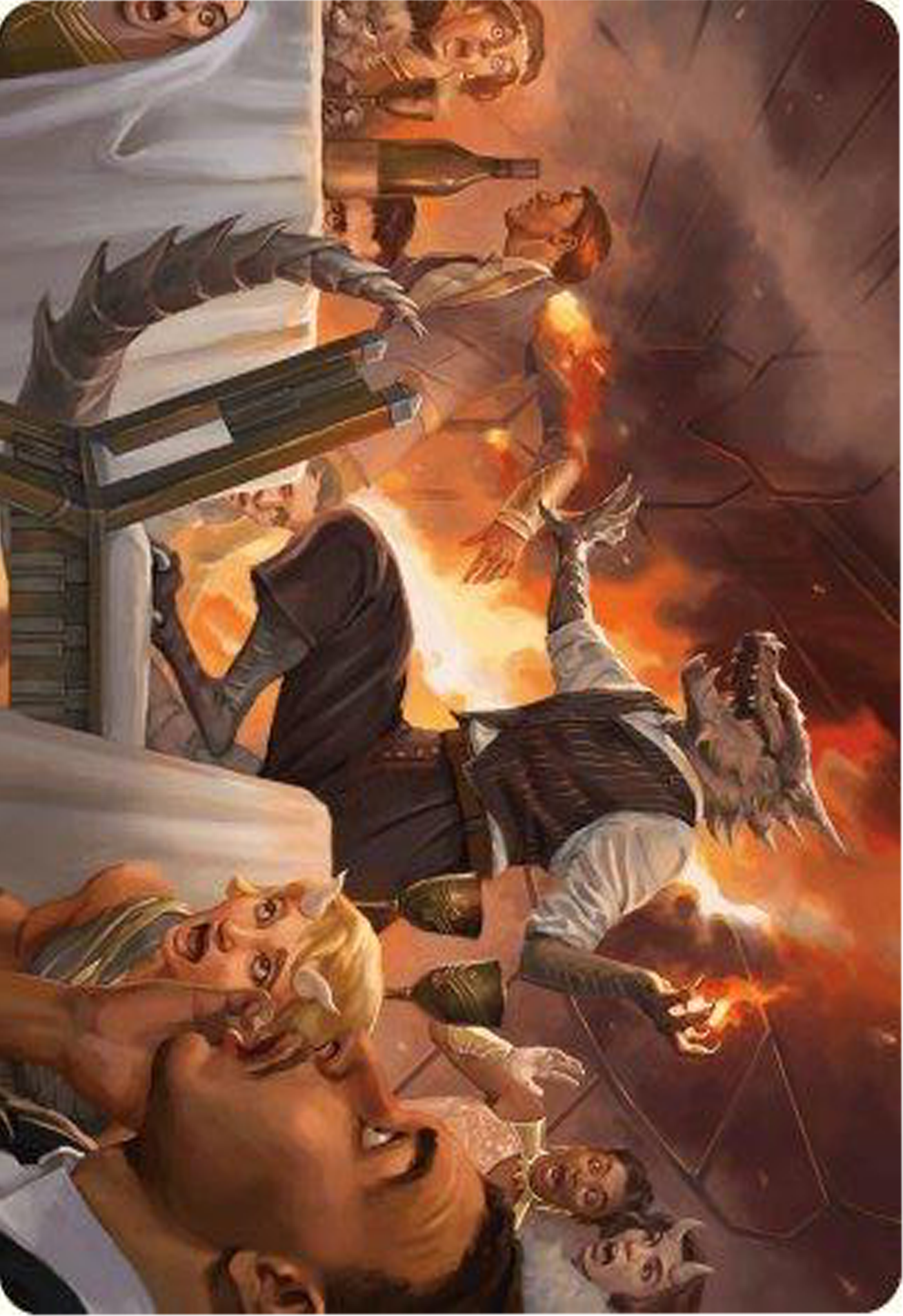 Party Thrasher Art Card [Modern Horizons 3 Art Series] | Webway Games