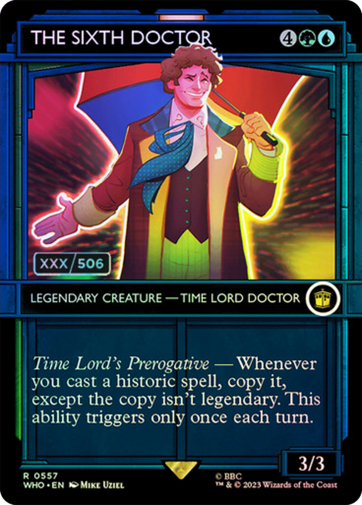 The Sixth Doctor (Serial Numbered) [Doctor Who] | Webway Games