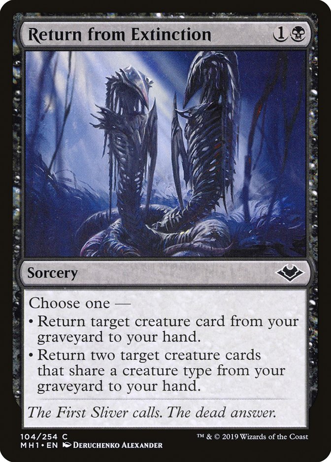 Return from Extinction [Modern Horizons] | Webway Games