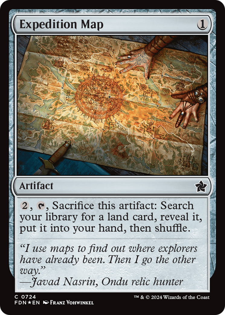 Expedition Map [Foundations] | Webway Games
