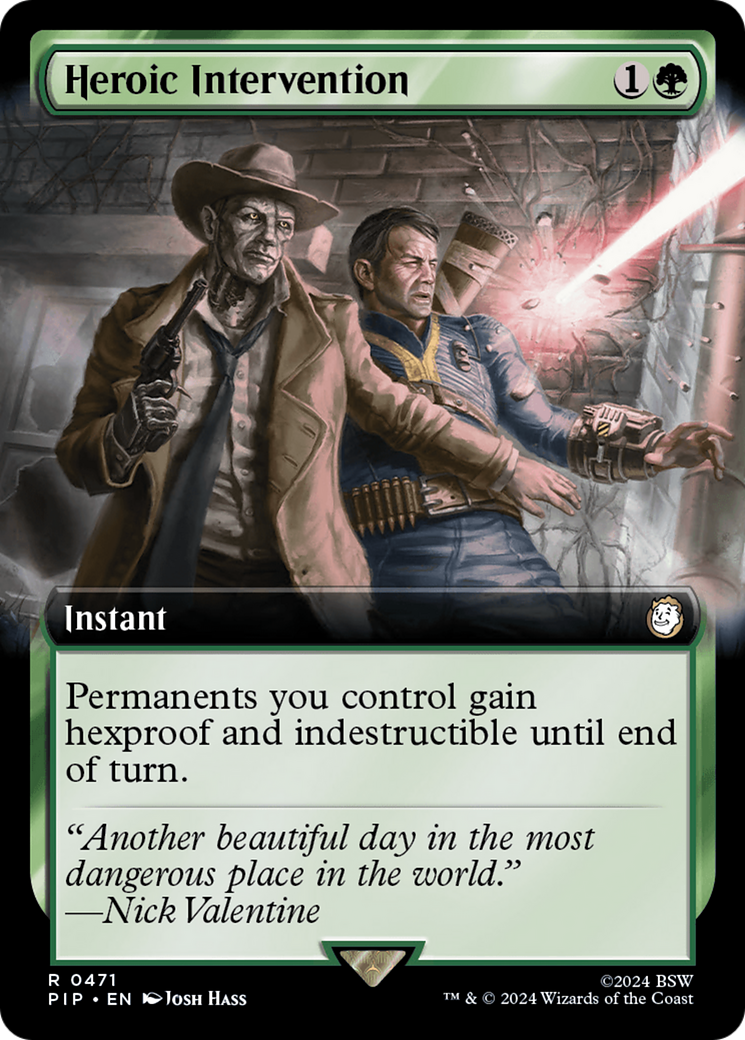 Heroic Intervention (Extended Art) [Fallout] | Webway Games