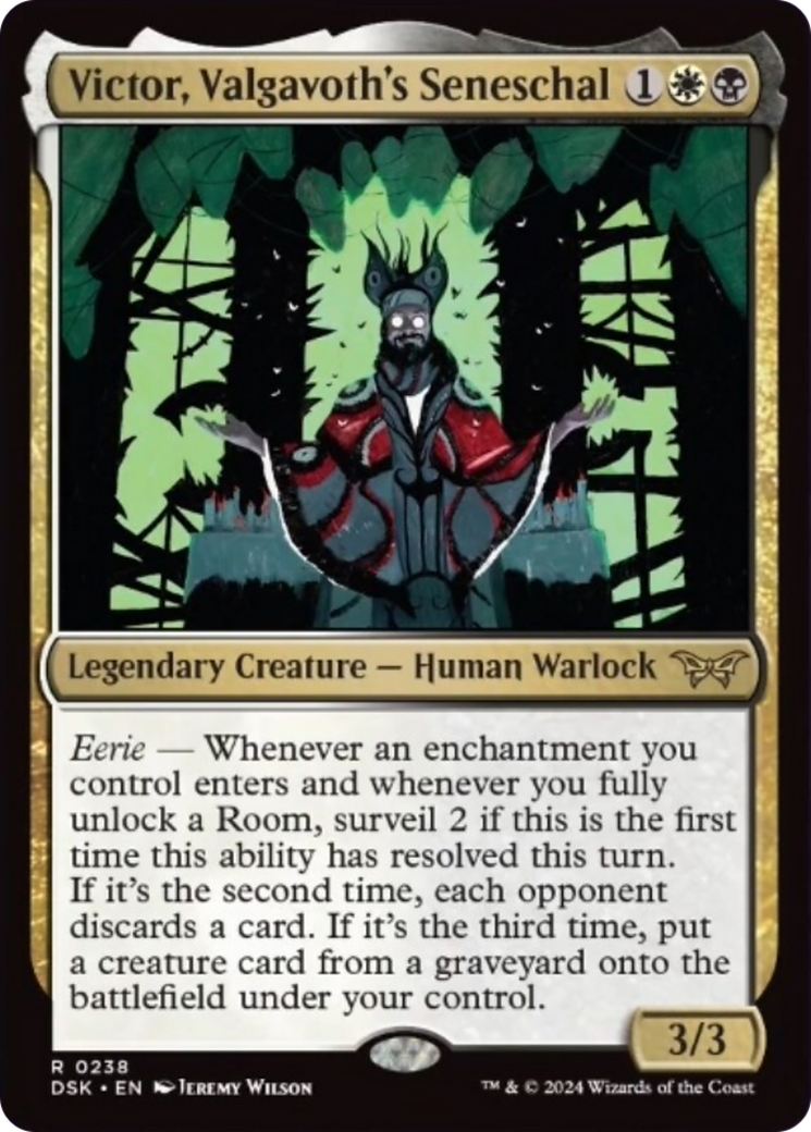 Victor, Valgavoth's Seneschal [Duskmourn: House of Horror] | Webway Games