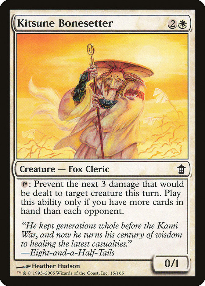 Kitsune Bonesetter [Saviors of Kamigawa] | Webway Games