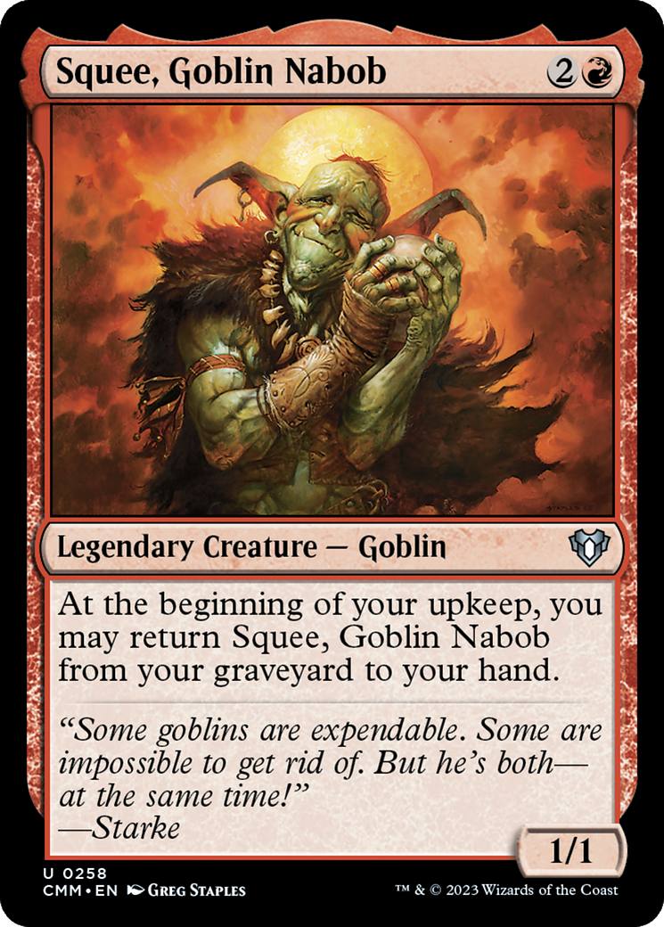 Squee, Goblin Nabob [Commander Masters] | Webway Games