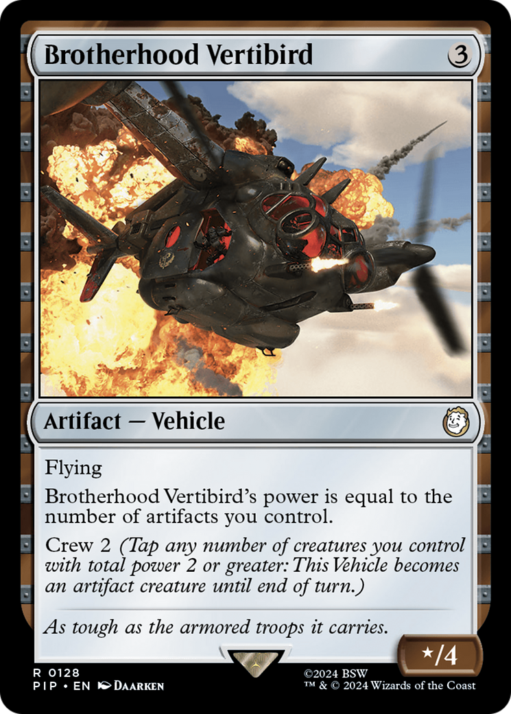 Brotherhood Vertibird [Fallout] | Webway Games