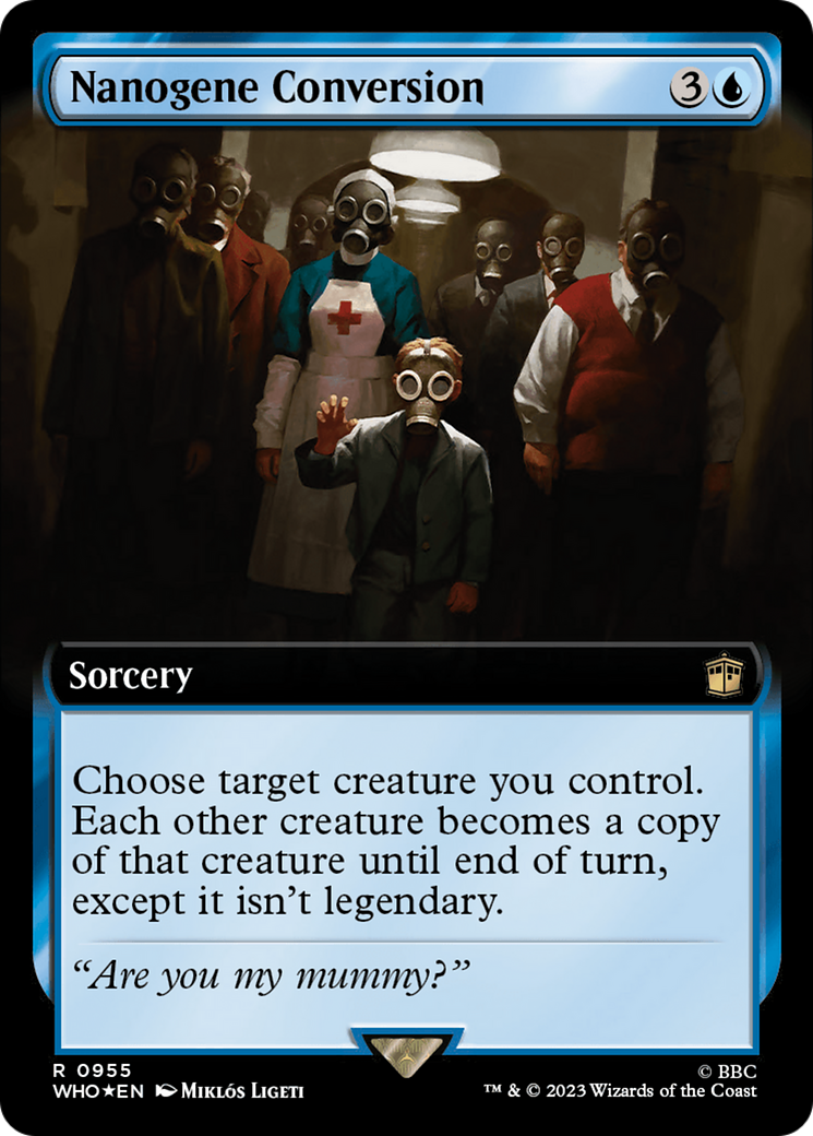 Nanogene Conversion (Extended Art) (Surge Foil) [Doctor Who] | Webway Games