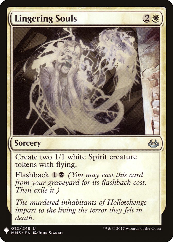 Lingering Souls [Mystery Booster] | Webway Games