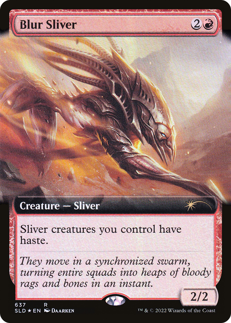 Blur Sliver (Extended Art) [Secret Lair Drop Promos] | Webway Games