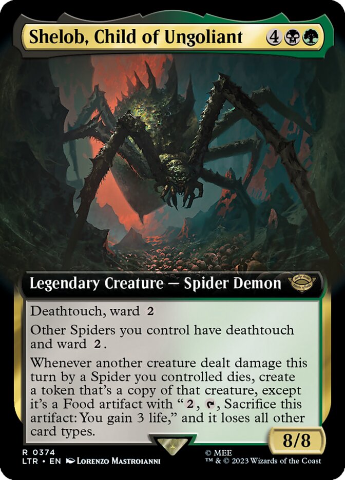 Shelob, Child of Ungoliant (Extended Art) [The Lord of the Rings: Tales of Middle-Earth] | Webway Games