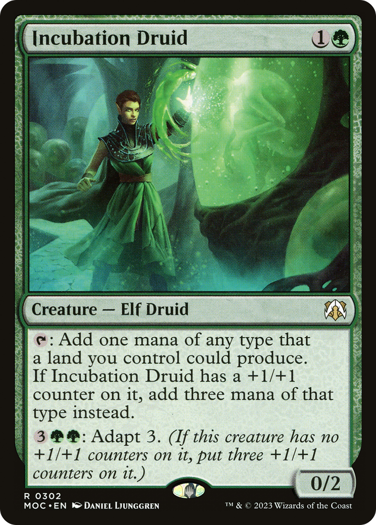 Incubation Druid [March of the Machine Commander] | Webway Games