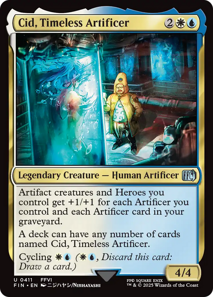 Cid, Timeless Artificer (0411) [FINAL FANTASY] | Webway Games