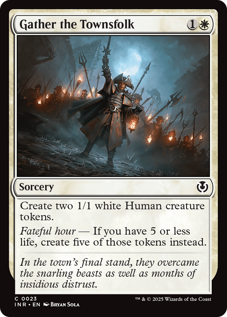 Gather the Townsfolk [Innistrad Remastered] | Webway Games