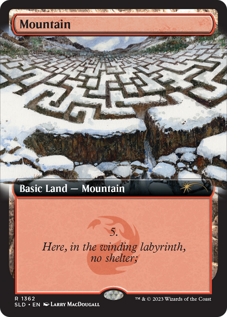 Mountain (1362) [Secret Lair Drop Series] | Webway Games