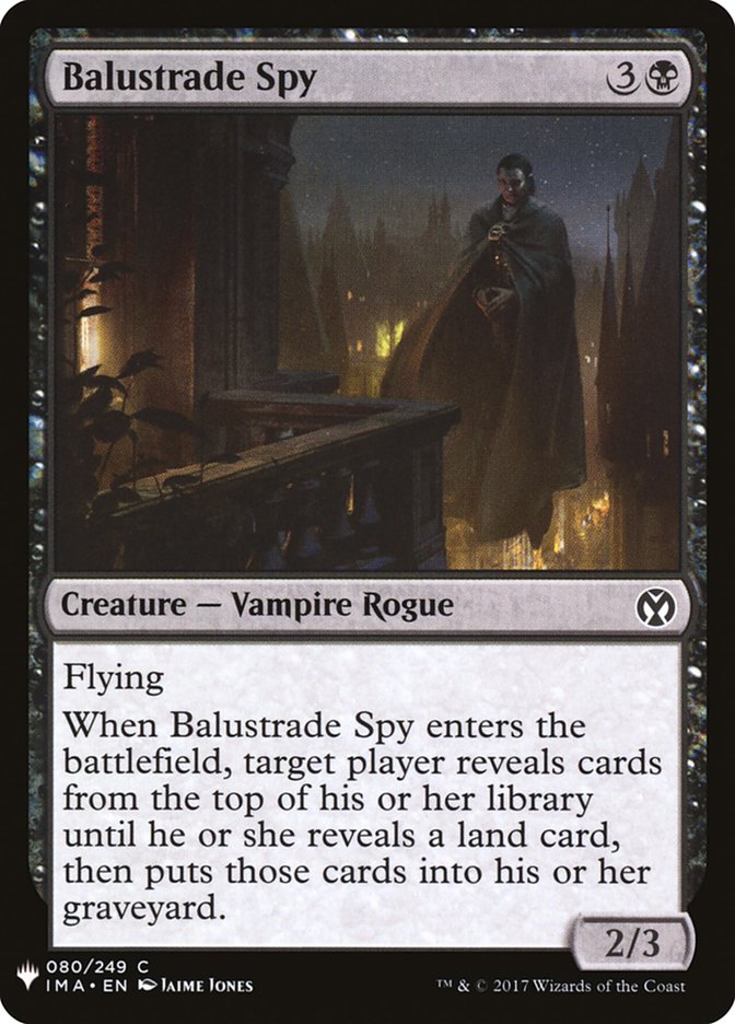Balustrade Spy [Mystery Booster] | Webway Games
