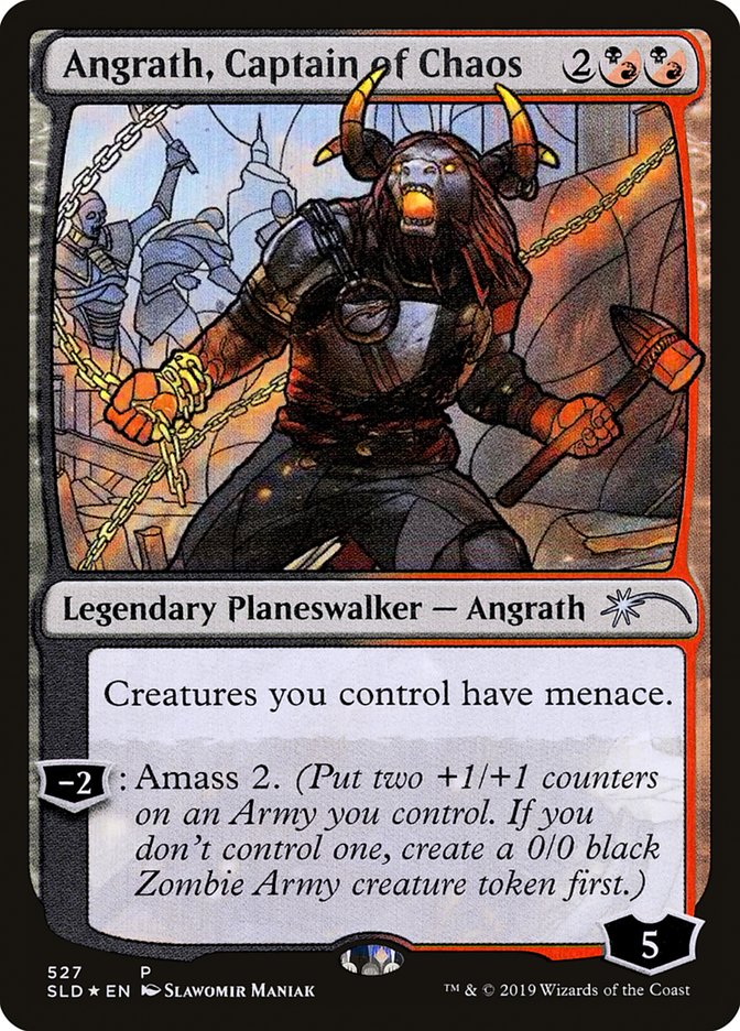 Angrath, Captain of Chaos (Stained Glass) [Secret Lair Drop Promos] | Webway Games