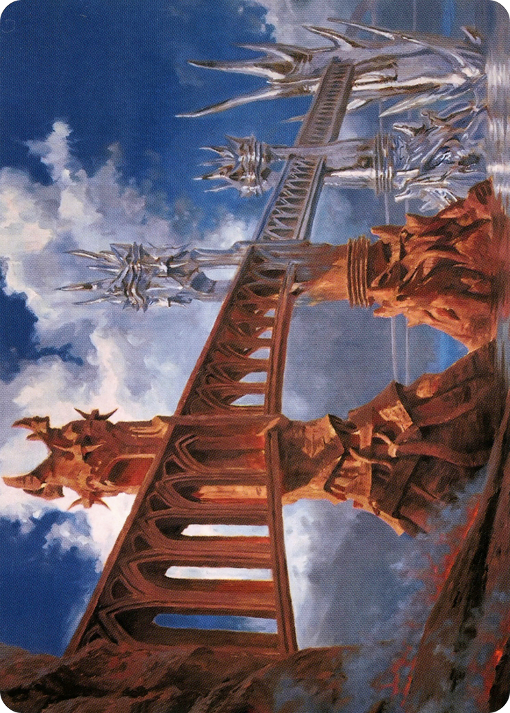 Silverbluff Bridge Art Card [Modern Horizons 2 Art Series] | Webway Games