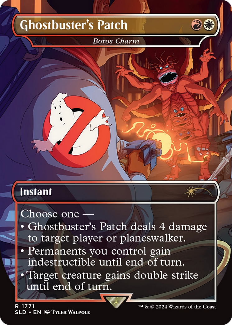 Ghostbuster's Patch - Boros Charm [Secret Lair Drop Series] | Webway Games
