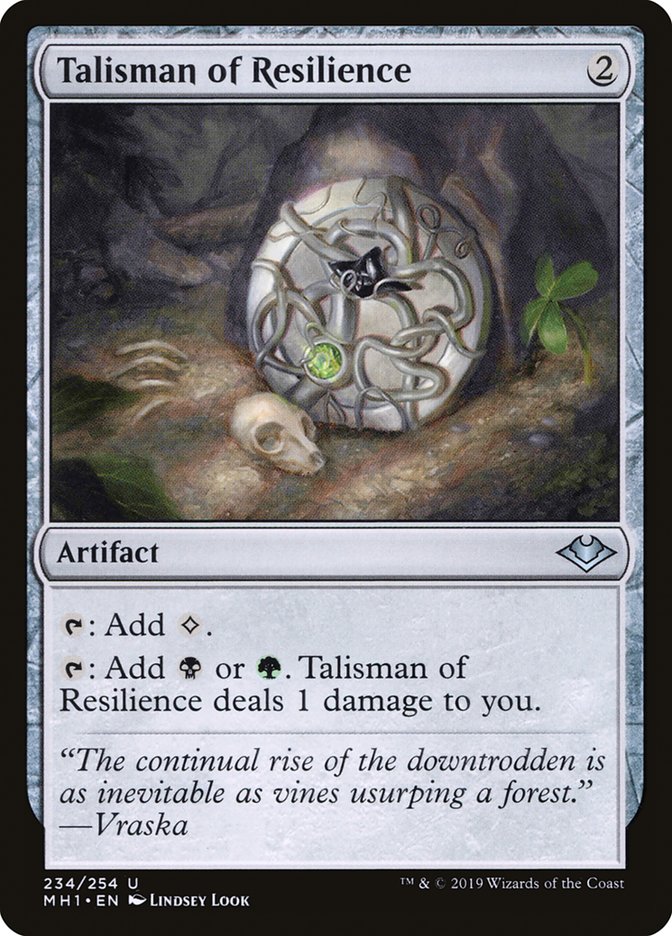 Talisman of Resilience [Modern Horizons] | Webway Games