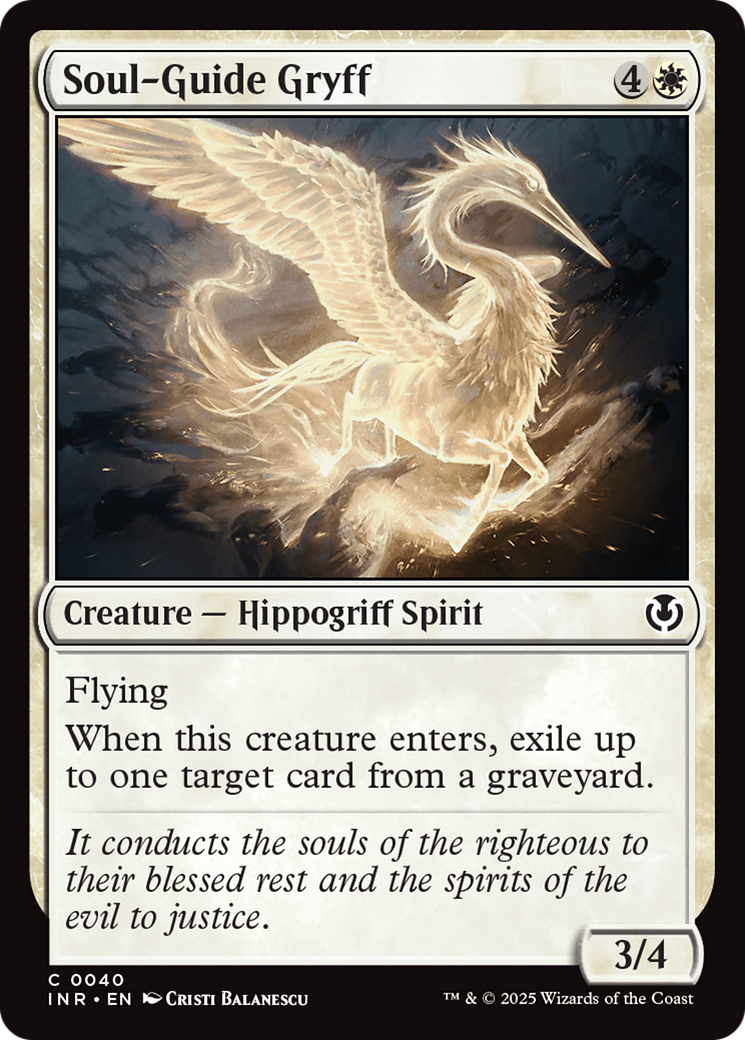 Soul-Guide Gryff [Innistrad Remastered] | Webway Games