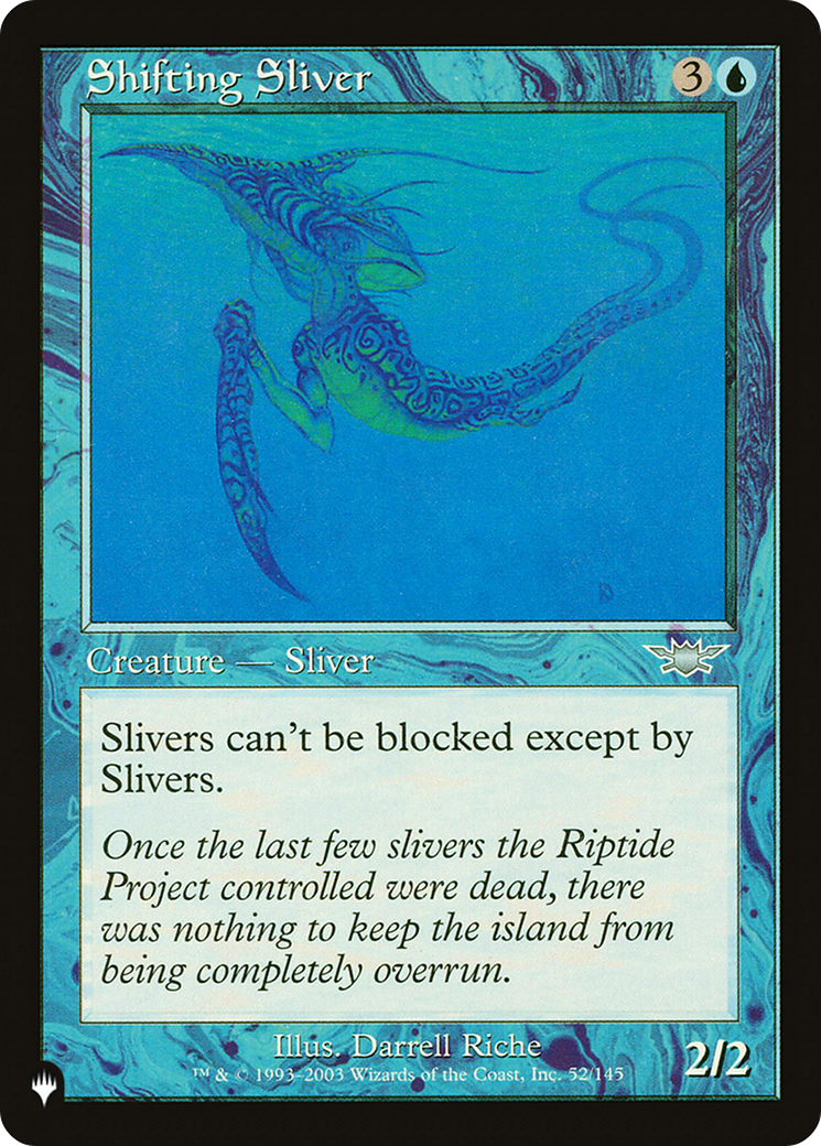 Shifting Sliver [The List] | Webway Games
