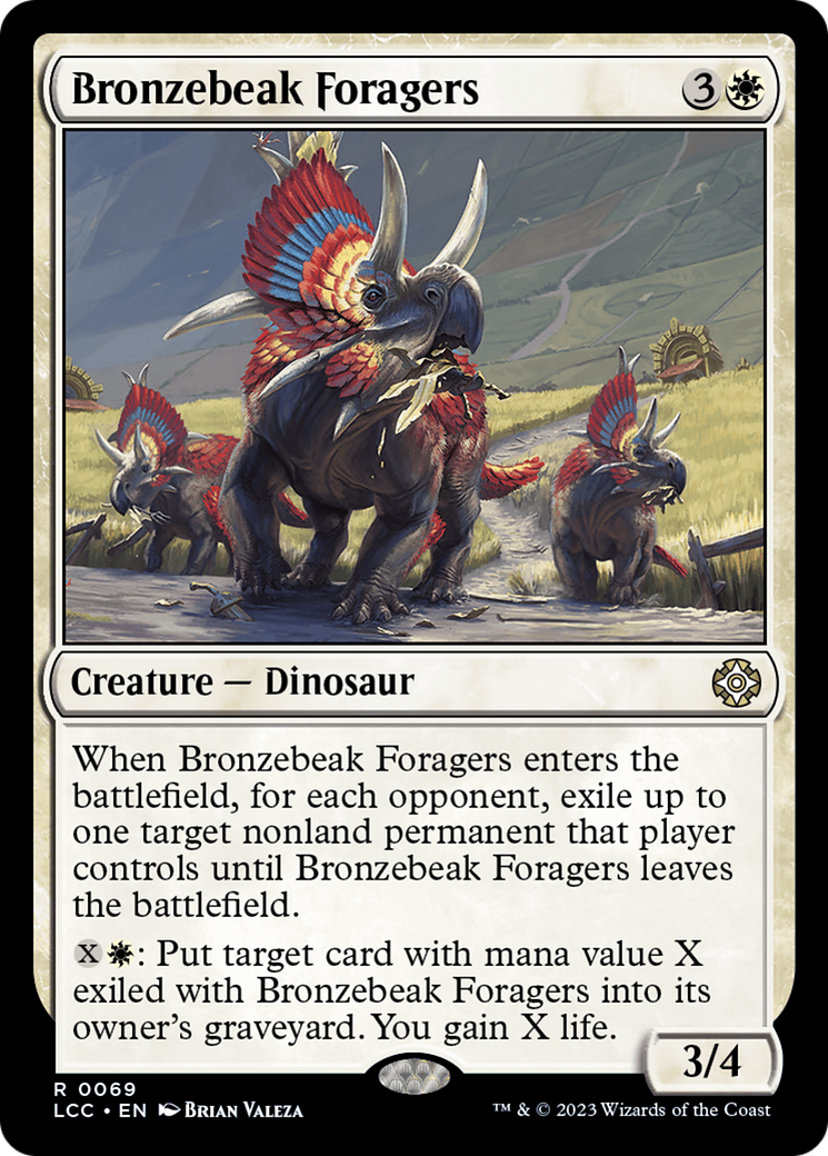 Bronzebeak Foragers [The Lost Caverns of Ixalan Commander] | Webway Games