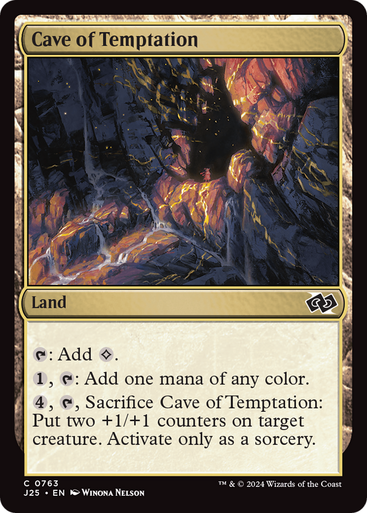 Cave of Temptation [Foundations Jumpstart] | Webway Games