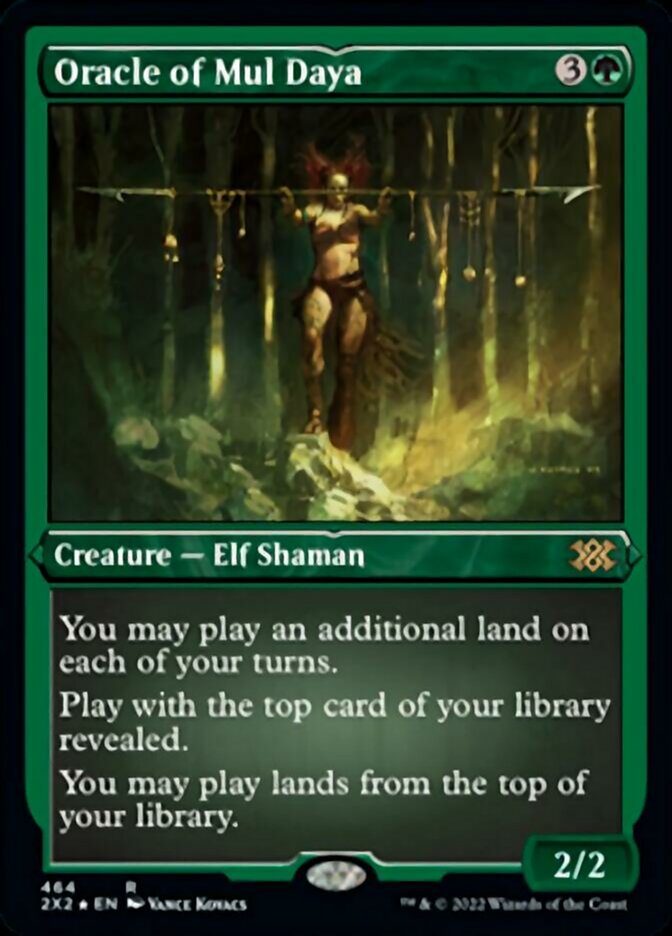 Oracle of Mul Daya (Foil Etched) [Double Masters 2022] | Webway Games