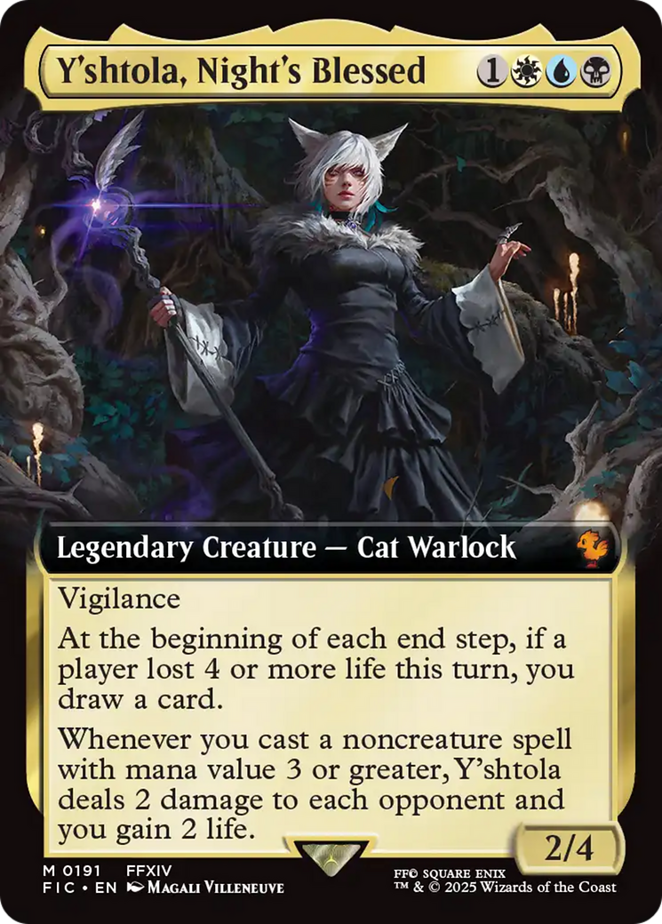 Y'shtola, Night's Blessed (Extended Art) [FINAL FANTASY Commander] | Webway Games