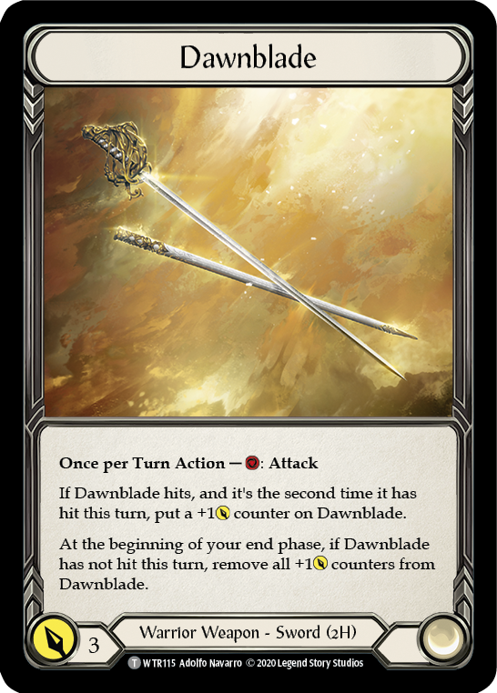 Dawnblade // Quicken [U-WTR115 // U-WTR225] (Welcome to Rathe Unlimited)  Unlimited Normal | Webway Games