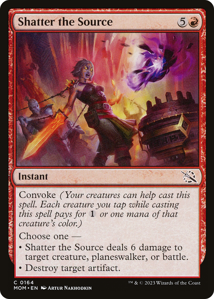 Shatter the Source [March of the Machine] | Webway Games