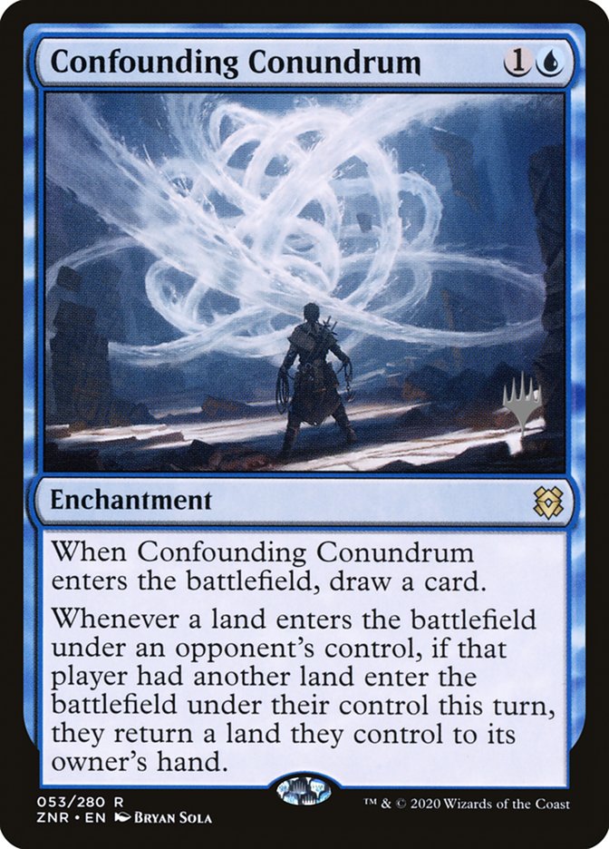 Confounding Conundrum (Promo Pack) [Zendikar Rising Promos] | Webway Games