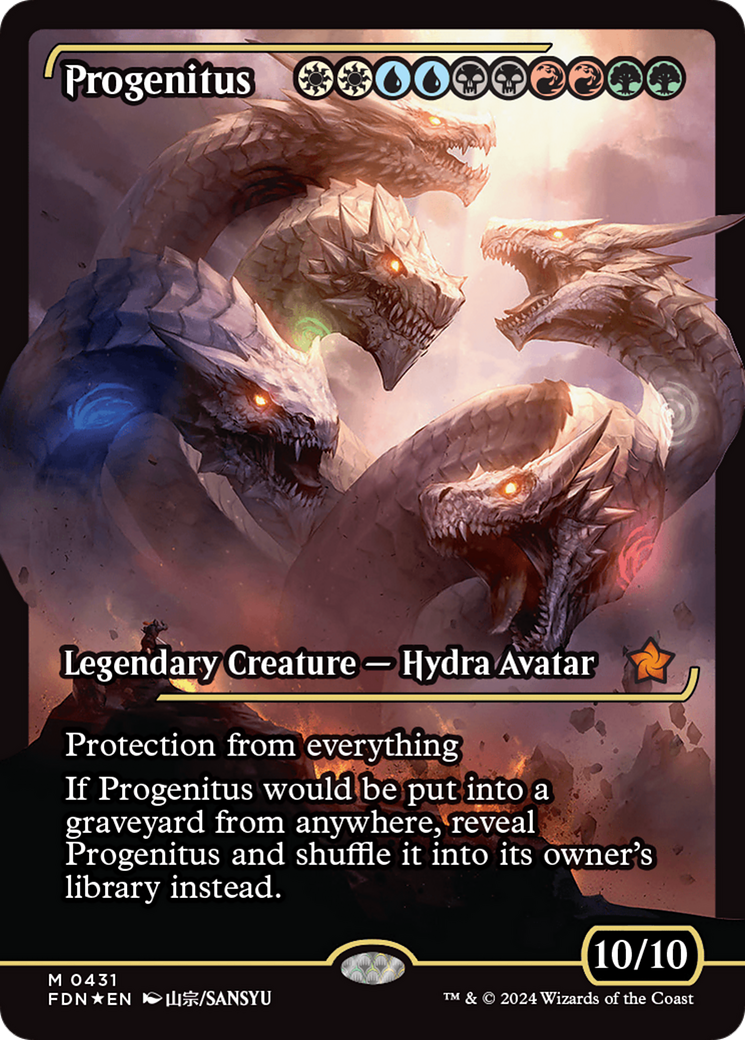 Progenitus (Showcase) [Foundations] | Webway Games