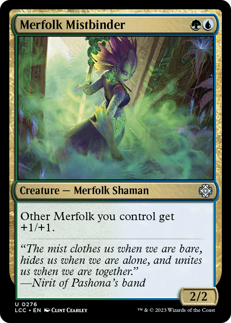 Merfolk Mistbinder [The Lost Caverns of Ixalan Commander] | Webway Games