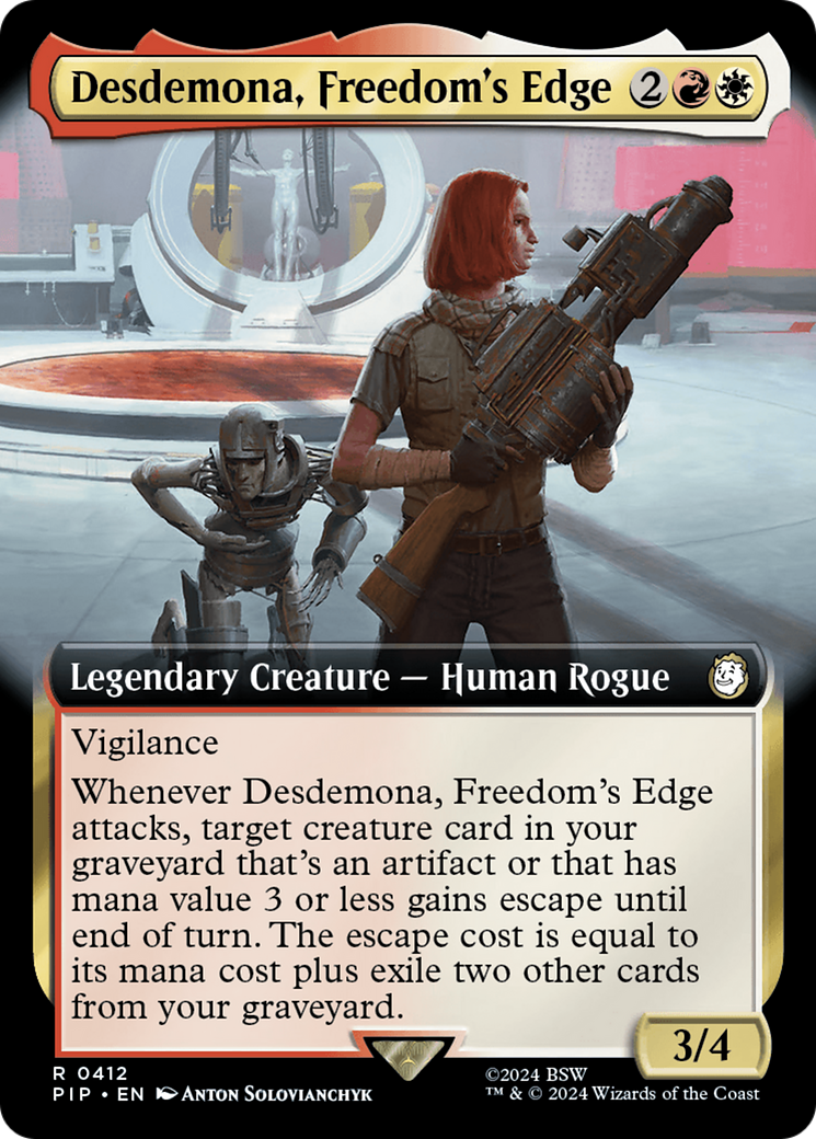 Desdemona, Freedom's Edge (Extended Art) [Fallout] | Webway Games