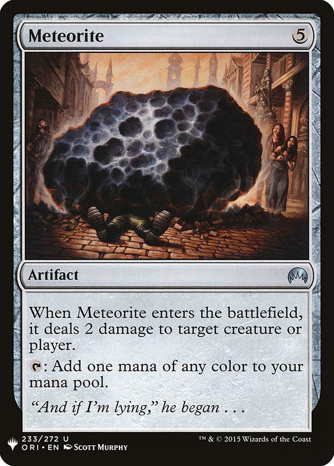 Meteorite [Mystery Booster] | Webway Games