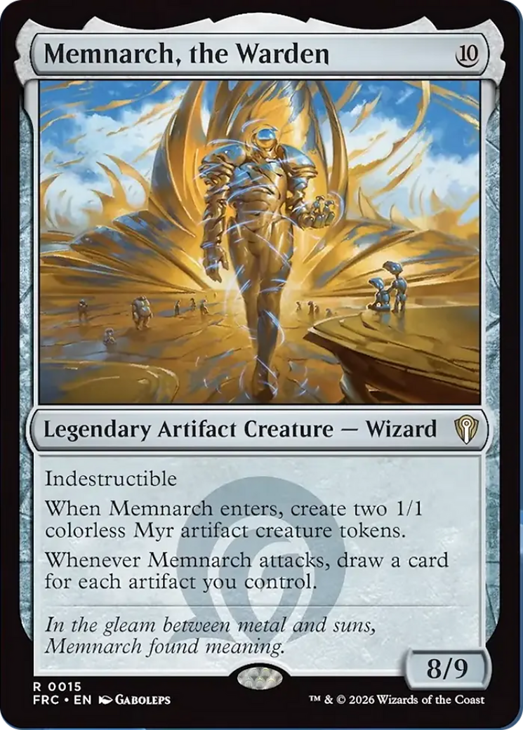 Memnarch, the Warden [Reality Fracture Commander] | Webway Games