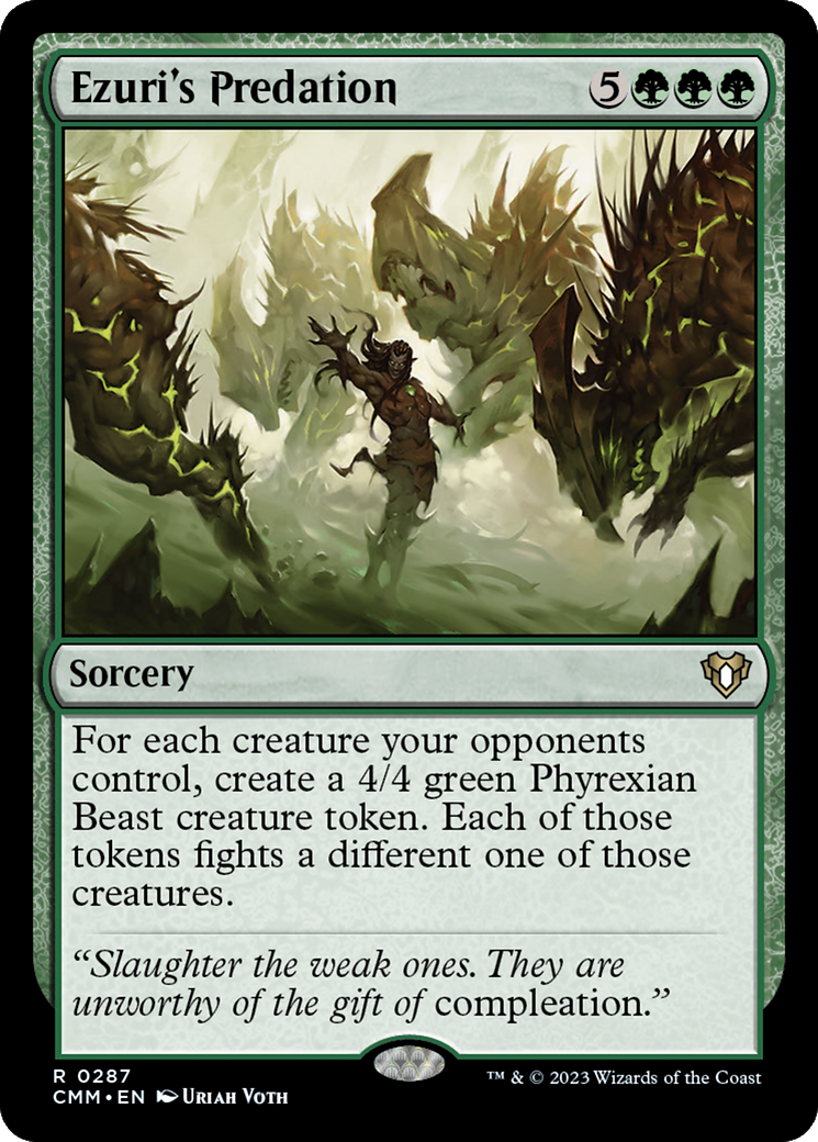 Ezuri's Predation [Commander Masters] | Webway Games