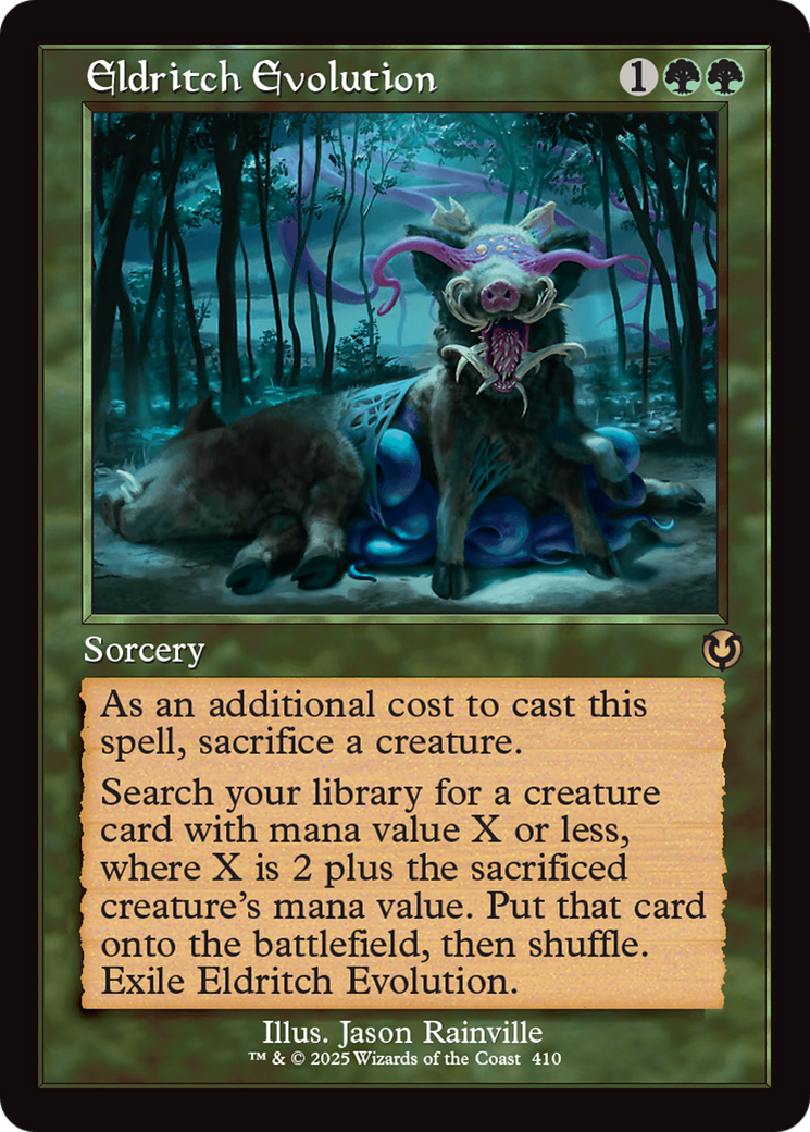 Eldritch Evolution (Retro Frame) [Innistrad Remastered] | Webway Games